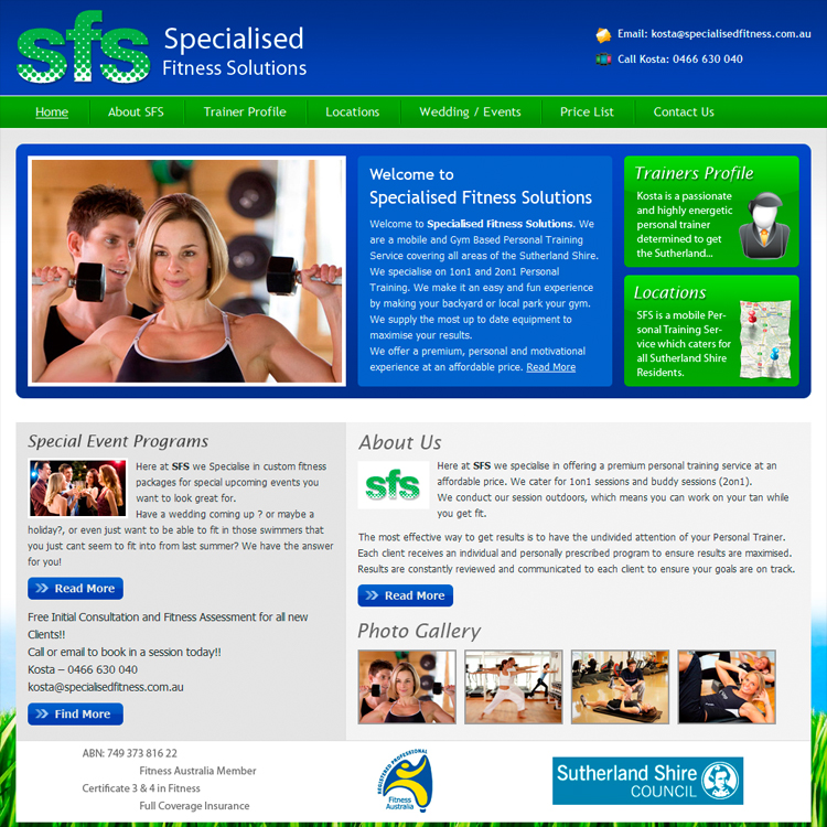 Specialized Fitness Solutions